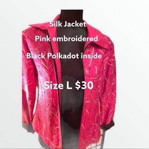 Silk jacket